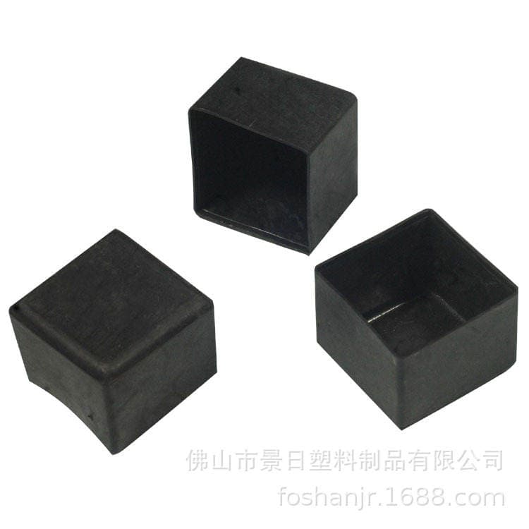 Plastic rubber sleeve furniture Pipe sleeve square pipe head sofa foot cover stool chair foot protective cover scaffolding sealing sleeve 5