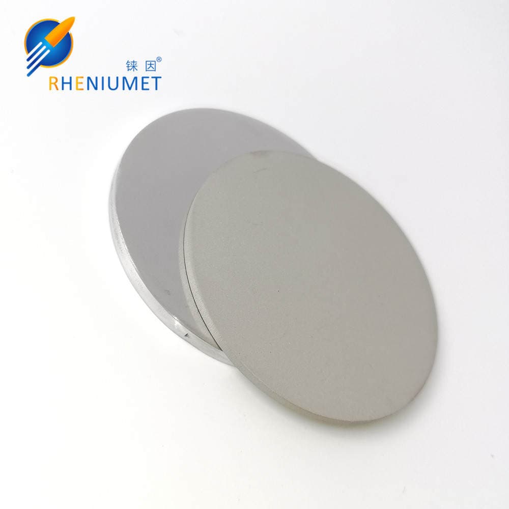 Non-Ferrous Metal Raw Materials Iridium Iridium Target Iridium Round Target 99.95% High Purity Iridium Target Precious Metal Iridium Processing 2