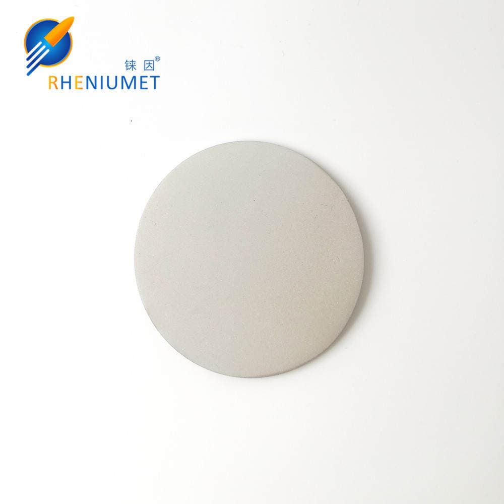 Non-Ferrous Metal Raw Materials Iridium Iridium Target Iridium Round Target 99.95% High Purity Iridium Target Precious Metal Iridium Processing 3