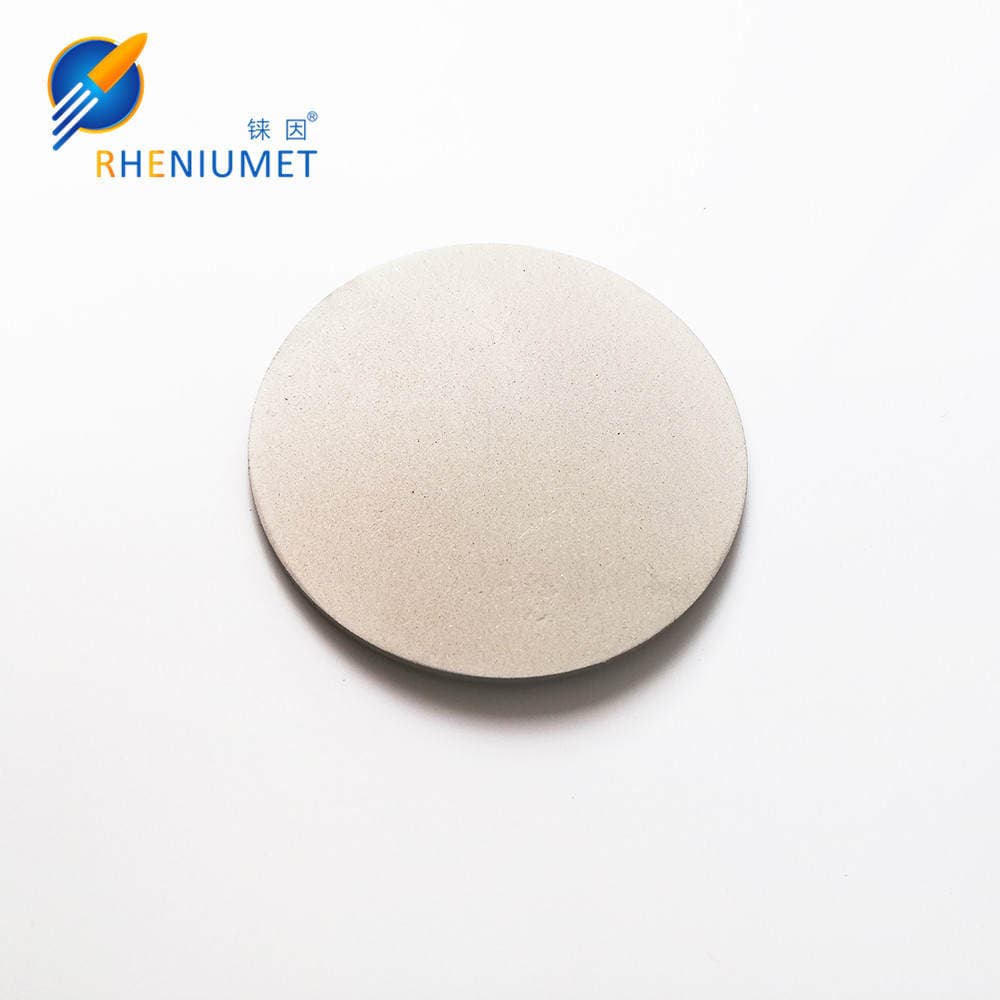 Non-Ferrous Metal Raw Materials Iridium Iridium Target Iridium Round Target 99.95% High Purity Iridium Target Precious Metal Iridium Processing 4