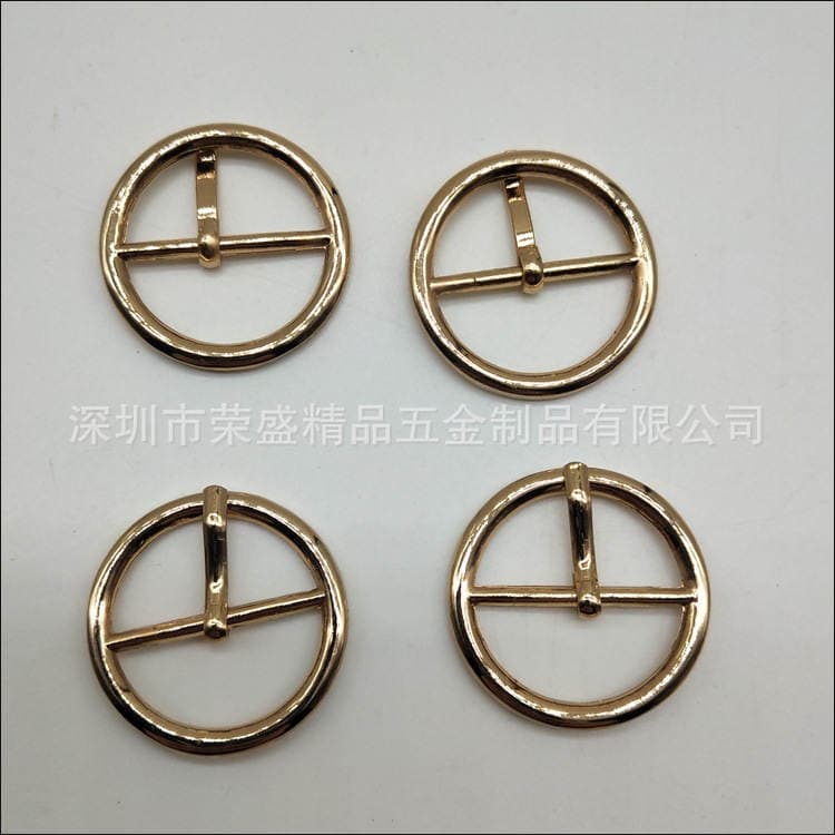 Manufacturer Wholesale Hardware Shoe Buckle Zinc Alloy Japanese Buckle Cartoon Metal Luggage Accessories Handbag Buckle Processing and Customization 2