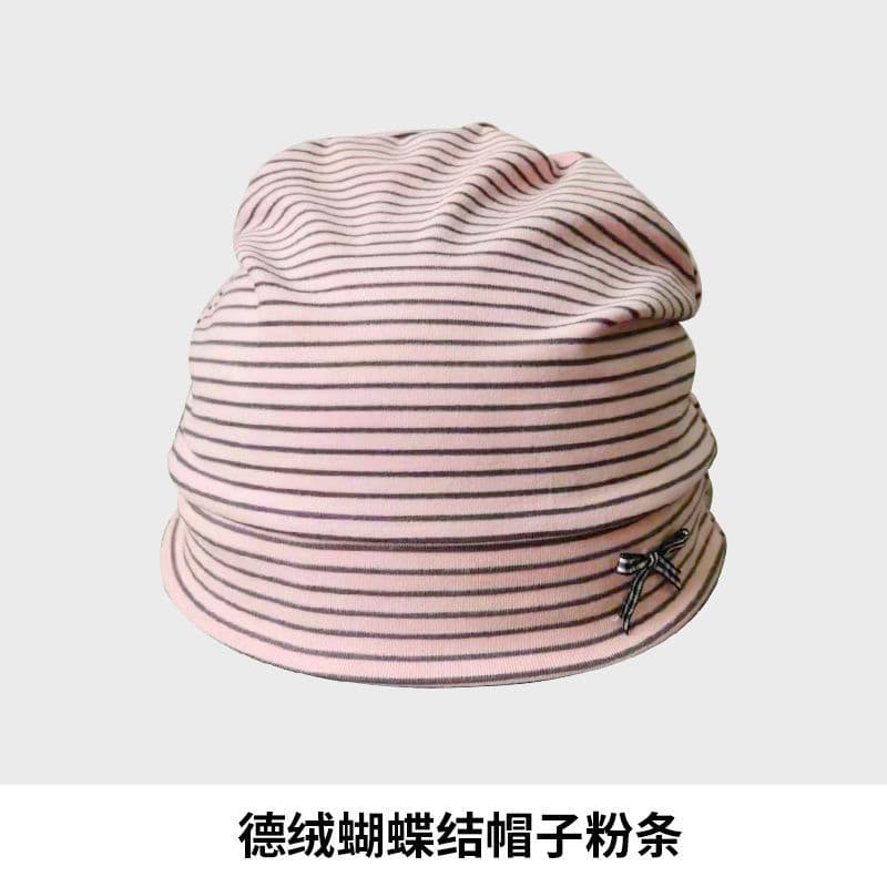 Hat velvet vermicelli bow