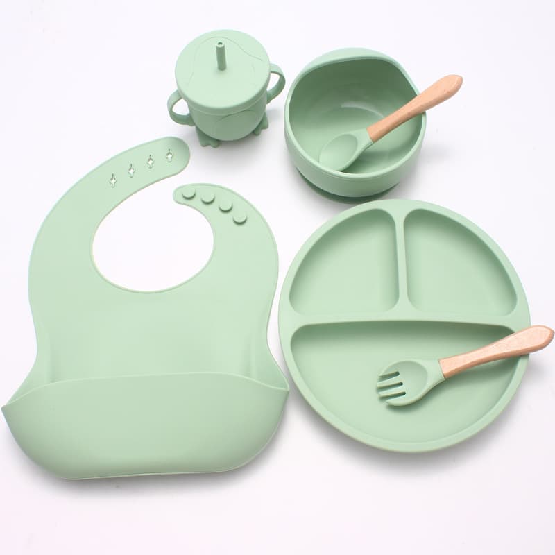 Light green six-piece set