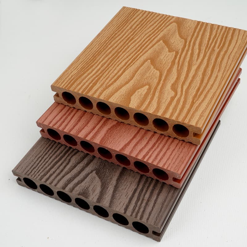 First generation 150*23 round hole embossed flooring