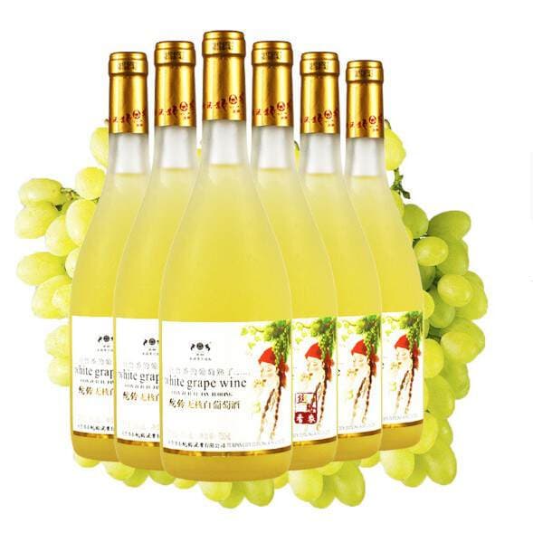 Xinjiang Camel Bell non-nuclear white wine 10 degrees 750ml whole box 6 bottles of Xinjiang wine free shipping 2