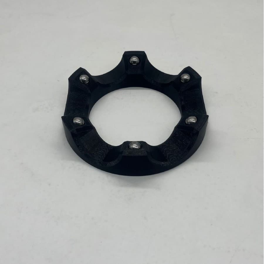 Bowling ball placement circle-black [3d printing]