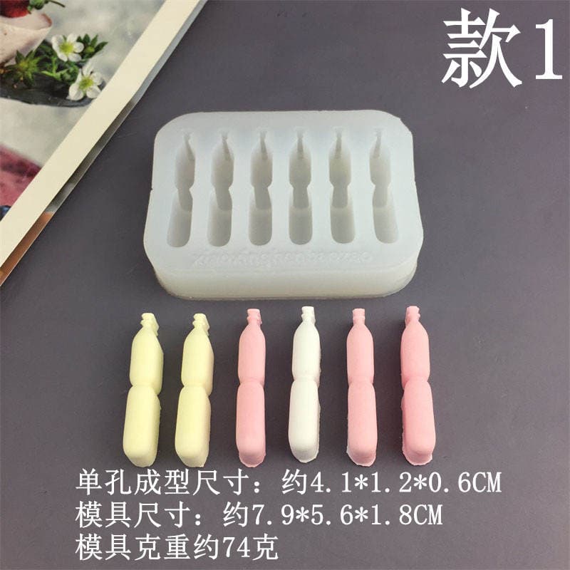 Piggy Sandwich Cream Piglet Bear Biscuit Little Nose Silicone Mold Fondant Cake Chocolate Resin Mold 3