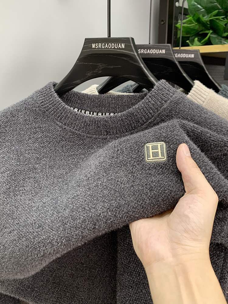 Dark gray [velvet and thickened]