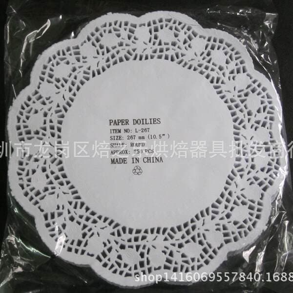 Round 10.5inch (Diameter 26.7cm) Flower Base Paper, Flower Pad Paper, Flower Paper, 8 Packs/Box