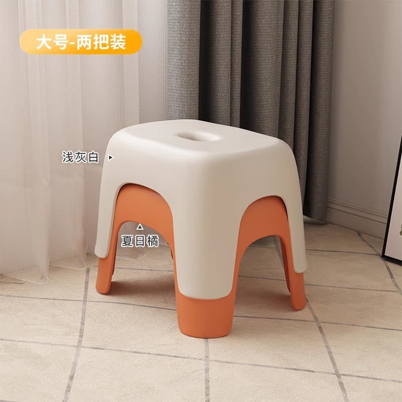 Large size 2 pack (off-white + orange)