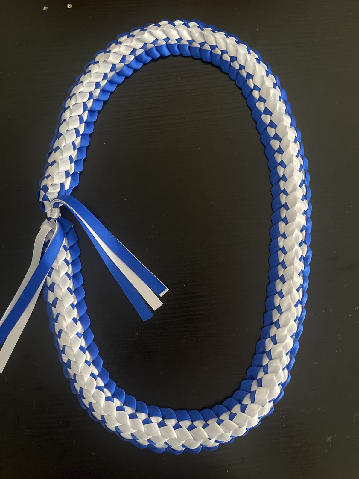 White and blue