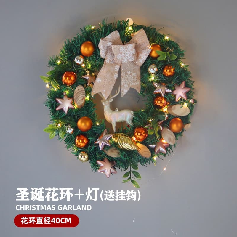 Gold bow style-40cm [comes with lamp + hook]