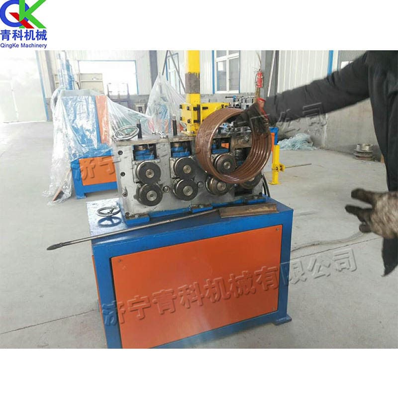 Water and Electricity Stainless Steel Pipe Bending Machine Evaporator Coil Bending and Forming Equipment Chemical Metal Profile Coil Machine 2