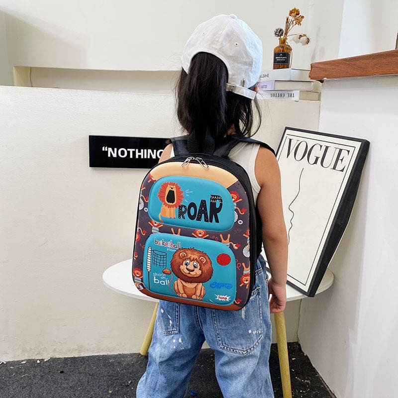 New kindergarten schoolbag bag primary school student large capacity cartoon Three-dimensional Aisha backpack Korean style Foreign trade Wholesale 2