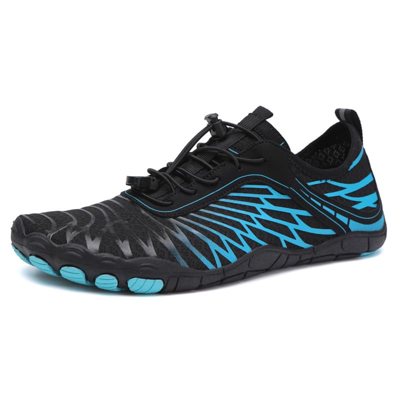 A8305 black and blue wading shoes
