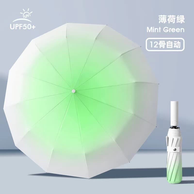 [automatic gradient 12 strands] green