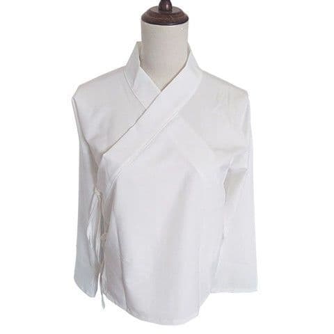 White long sleeves