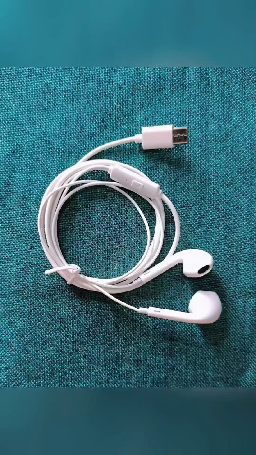 C15 half-ear 12d deep bass type-c [digital chip] (bagged, no tuning)