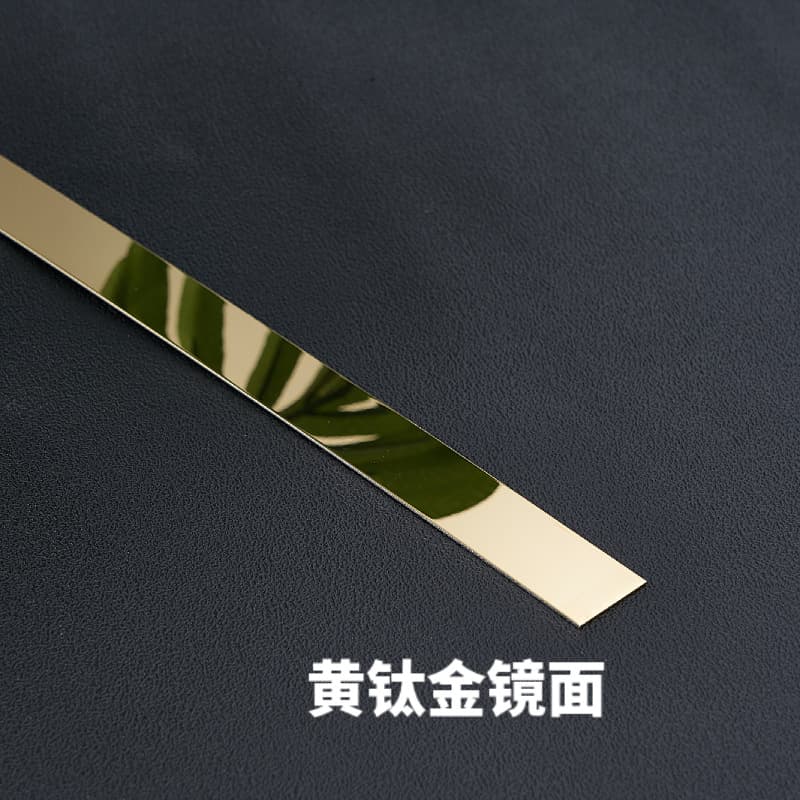 Mirror yellow titanium