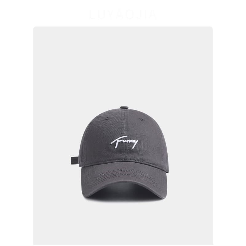 Fy baseball cap--grey