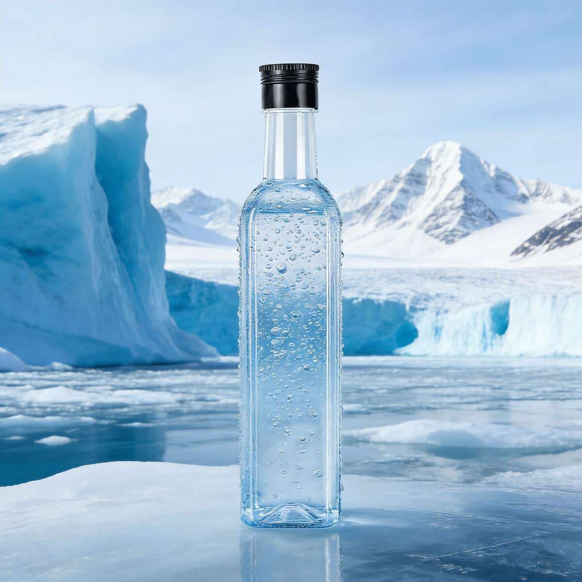 500 ml qida dərəcəli qalınlaşdırılmış şəffaf kvadrat plastik şüşələr (yağ, soya sousu, sirkə üçün) 2
