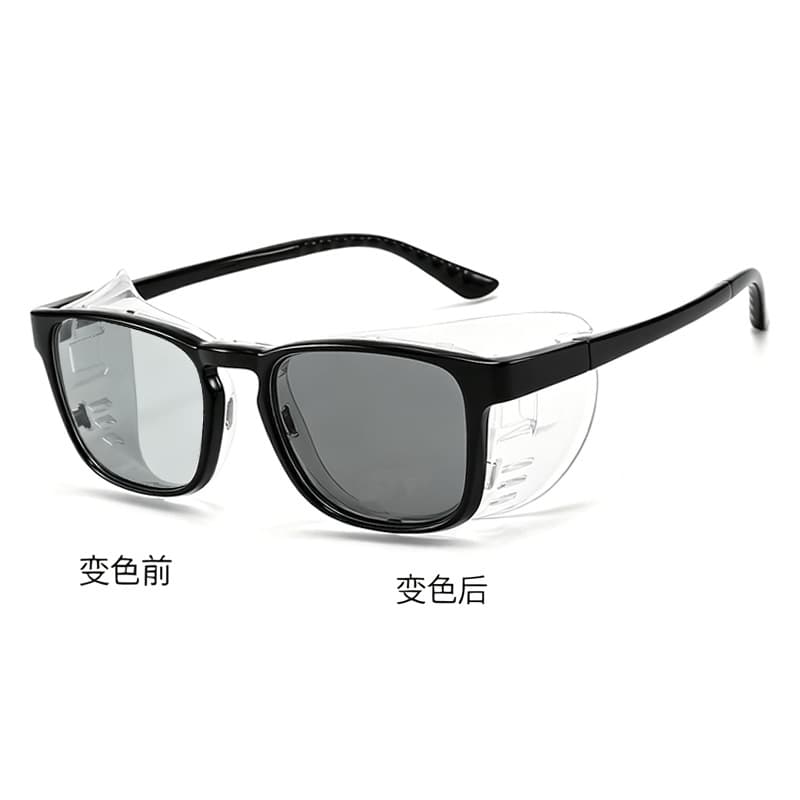 Black frame polarized photochromic film (test card included)