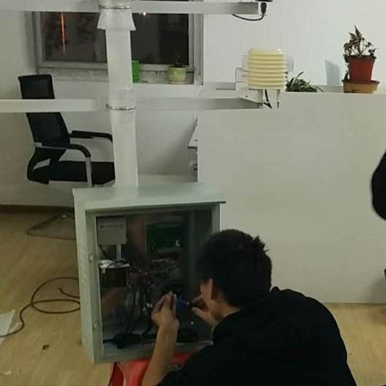 Dust Monitoring System Industrial Site Online Noise Dust Environmental Noise pm2.5 Dust Detector 3