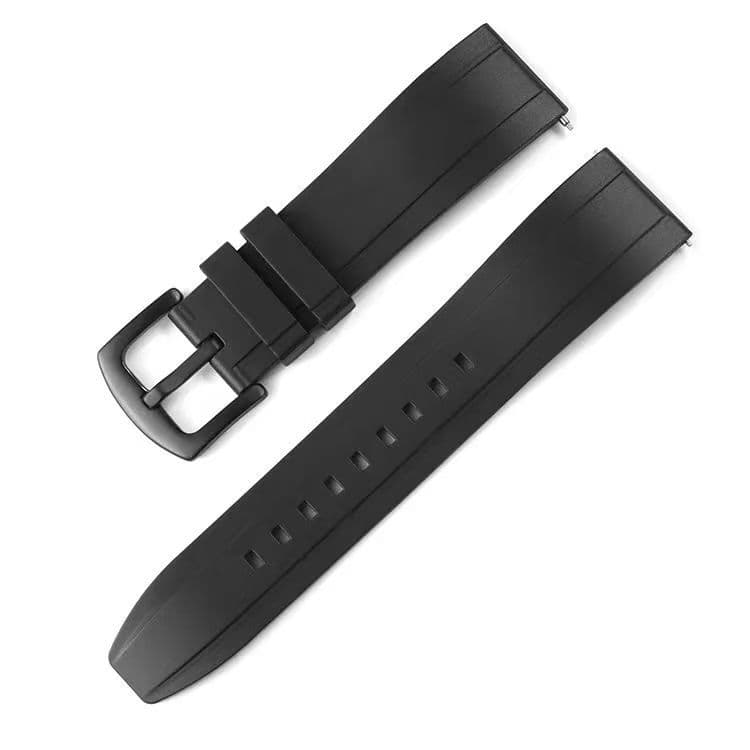 Black with black buckle