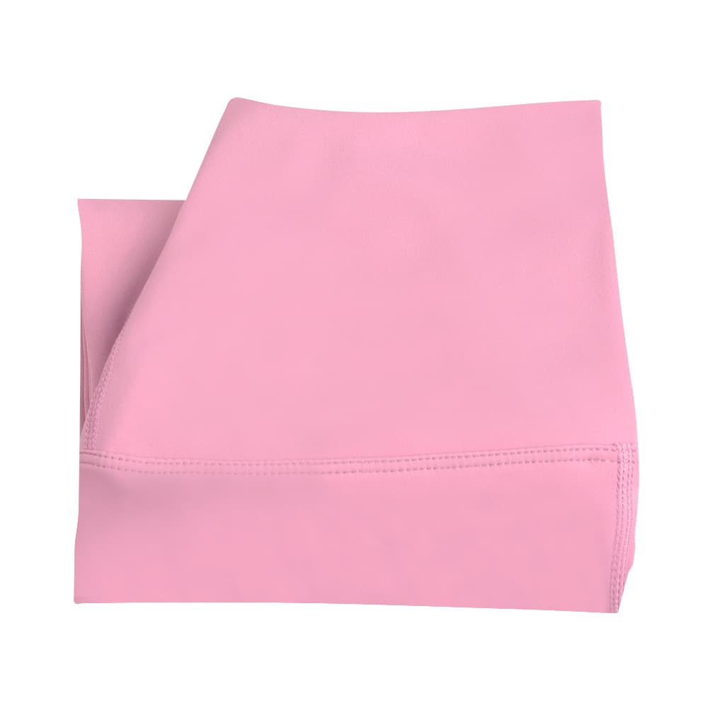 Velvet pink no awkward line nine-point pants