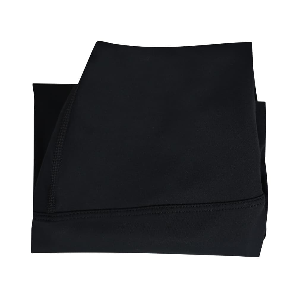 Black no awkward line cropped pants