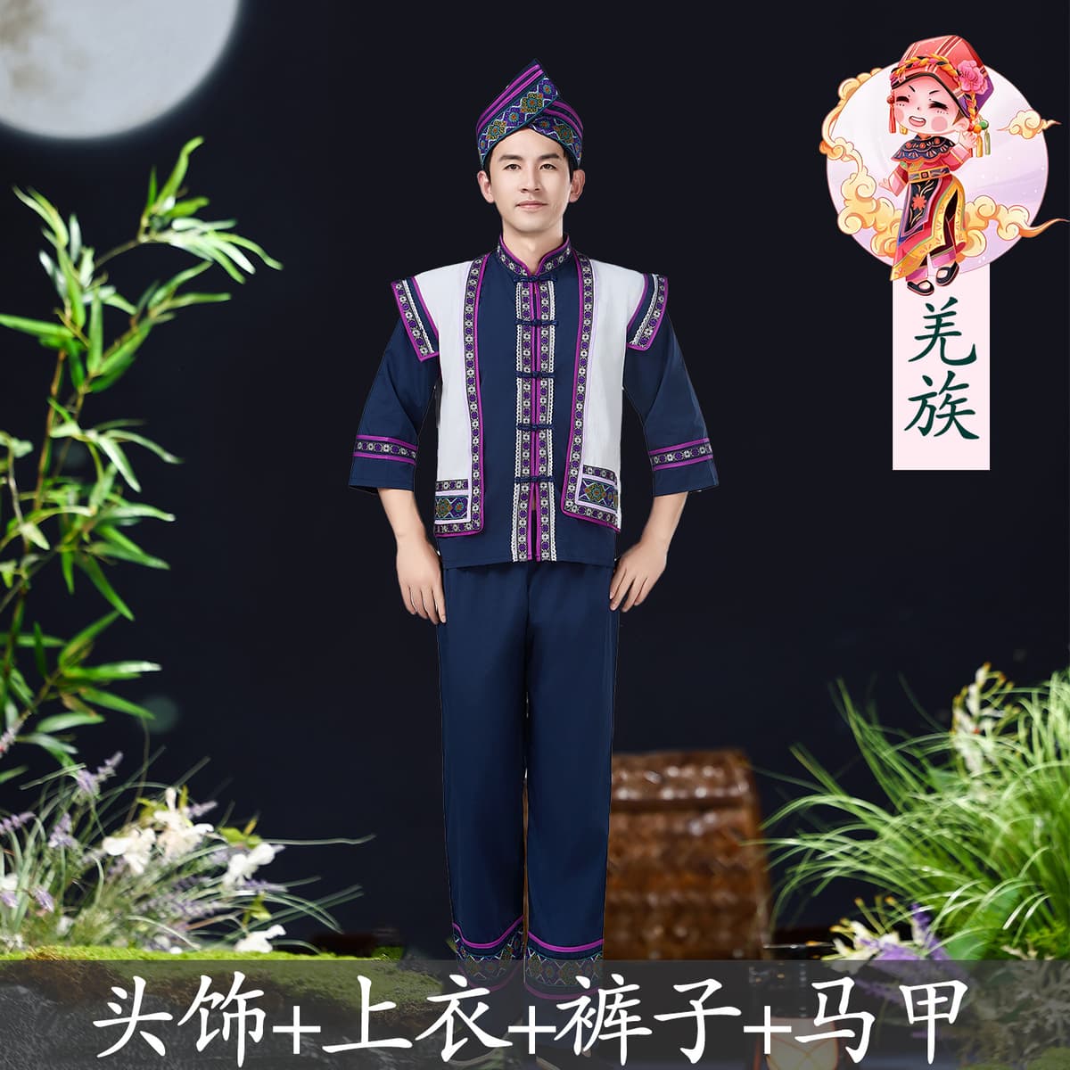 Qiang male