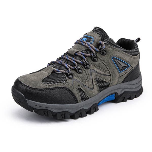 Outdoor 2025 New Four-Season Hiking Shoes Hiking Waterproof Non-Slip Low-Top Shoes Cross-Border Wholesale Men's Travel Shoes
