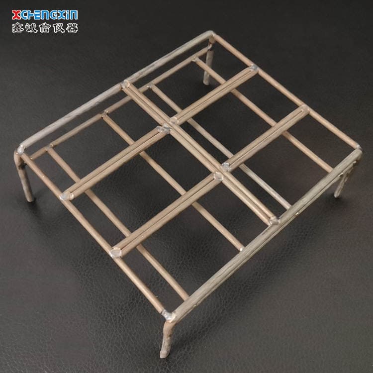 Xinxian Manufacturer Supplies Nickel Material Six-Hole Gray Dish Rack, Four-Hole Crucible Rack, Volatile Dividing Bracket in Stock 3