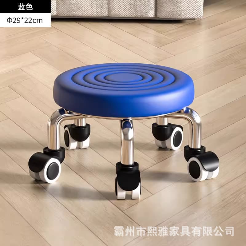 Water wave blue (injection molded pp wheel) high 22cm