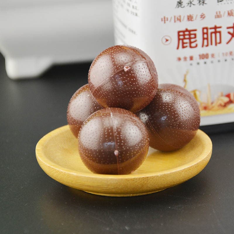 Deer Lung Pills from Jilin, a Specialty from Northeast China, Traditional Tonic for Men and Women, Featuring Deer Antler and Ginseng, Ready-To-Eat, 100g 3