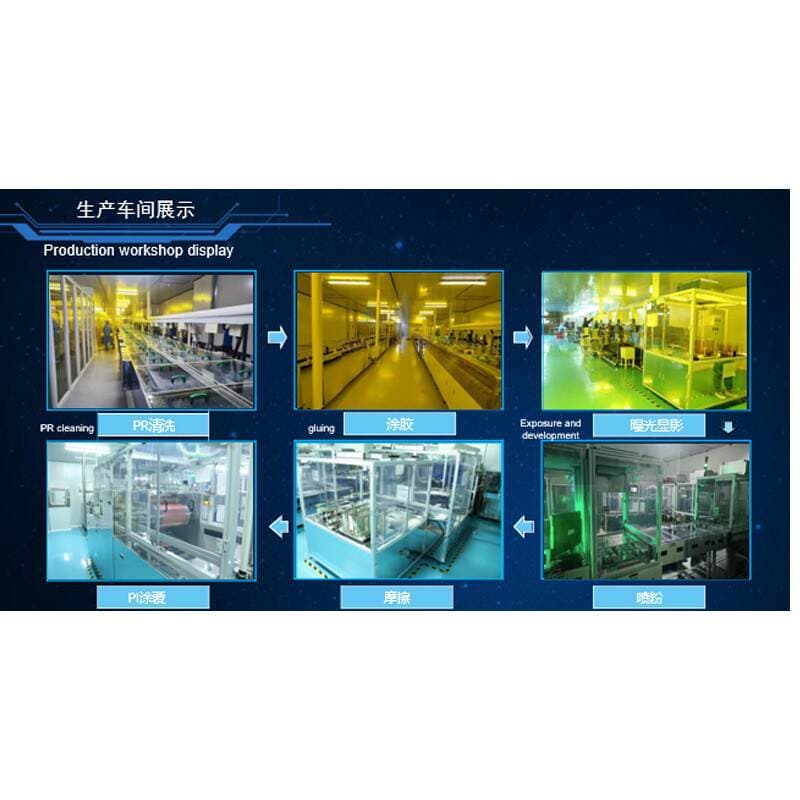 Defective Lcd Screen for Industrial Control Energy Storage Temperature Control Instruments, Lcd Display Screen with Defective Code, Voltage and Current Va Color Screen 4
