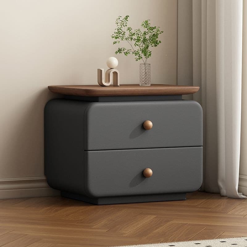 Dark gray [high-density frame + solid wood drawer]