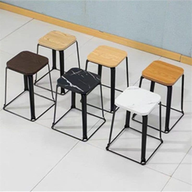Simple square stool (multiple colors to choose from)