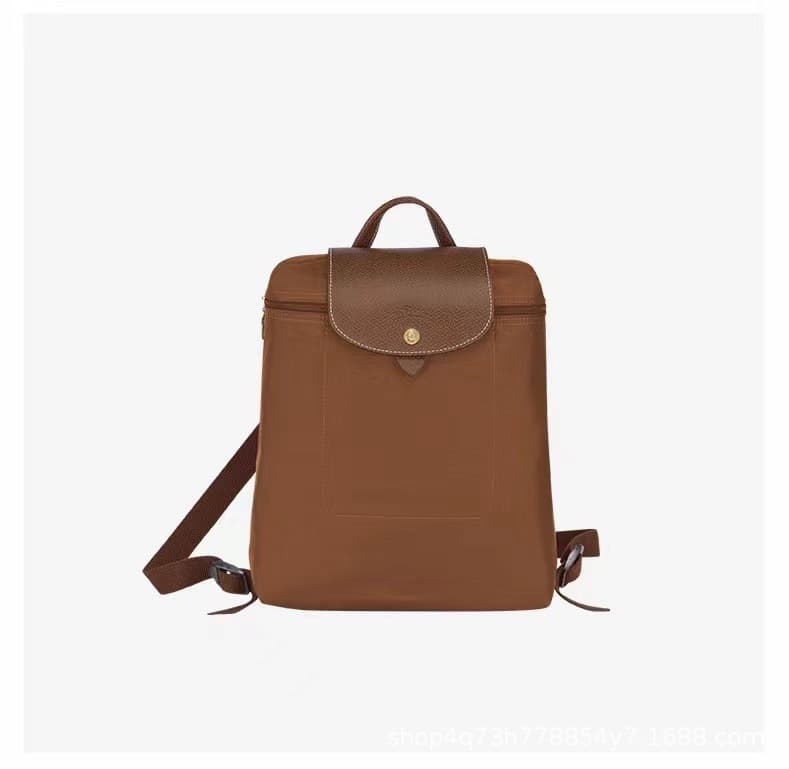 Classic cognac backpack