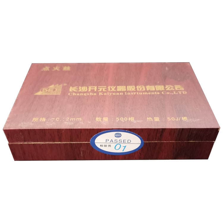 0.12mm calorimeter ignition wire 500/box calorific value 50J ignition wire Kaiyuan ignition wire in stock sales 5