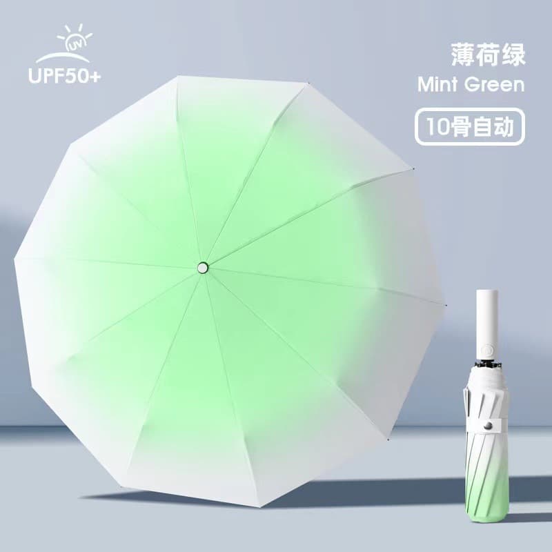 [automatic gradient 10 strands] green