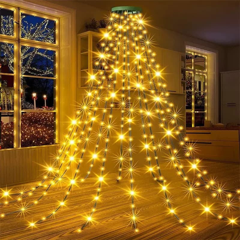 2.28m lights-warm color