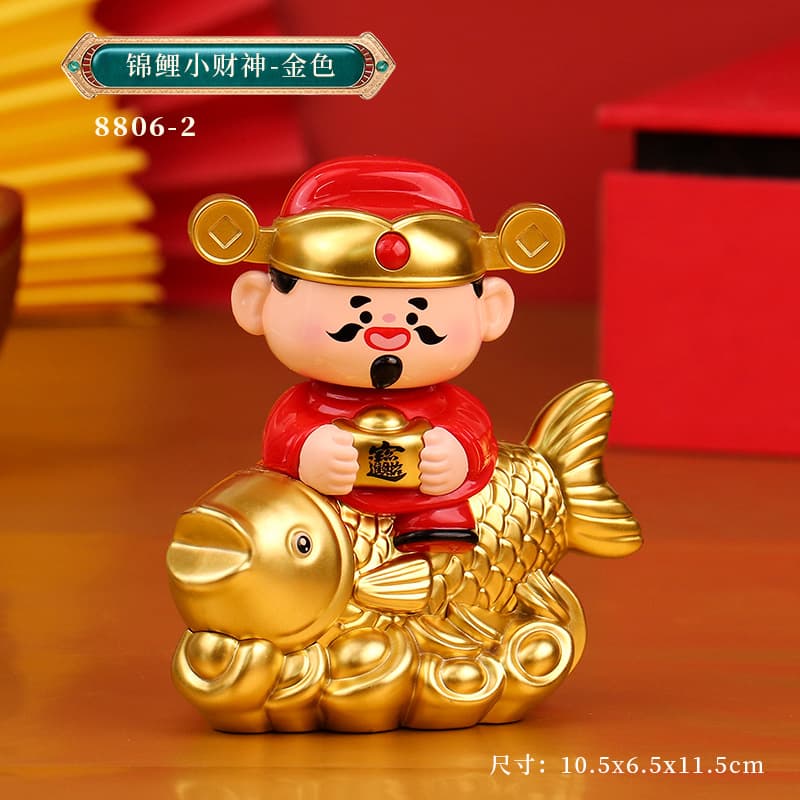 Koi god of wealth [red god of wealth]