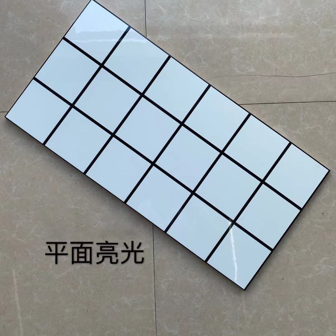 Flat 18 grid thick line