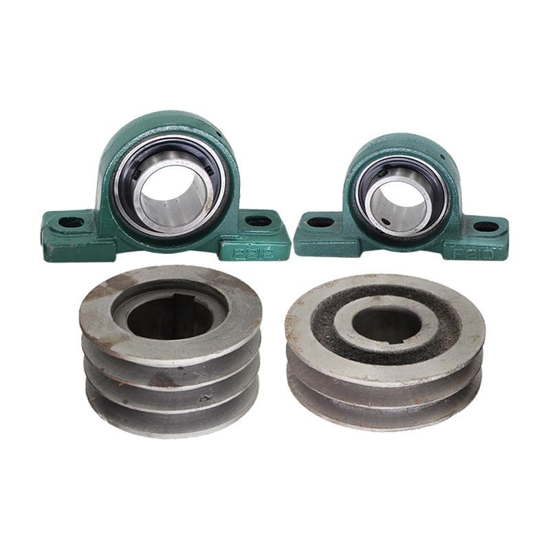 Hydraulic Steel Bar Straightening and Cutting Machine, Straightening Frame, Bearing Seat, Pulley Accessories, Construction Machinery, Tile Seat 4