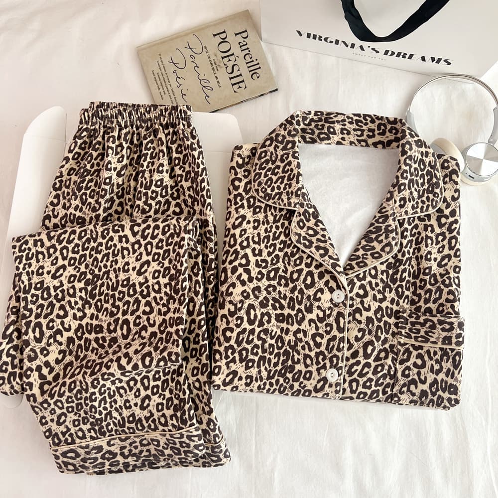 My2030 # Brown leopard print