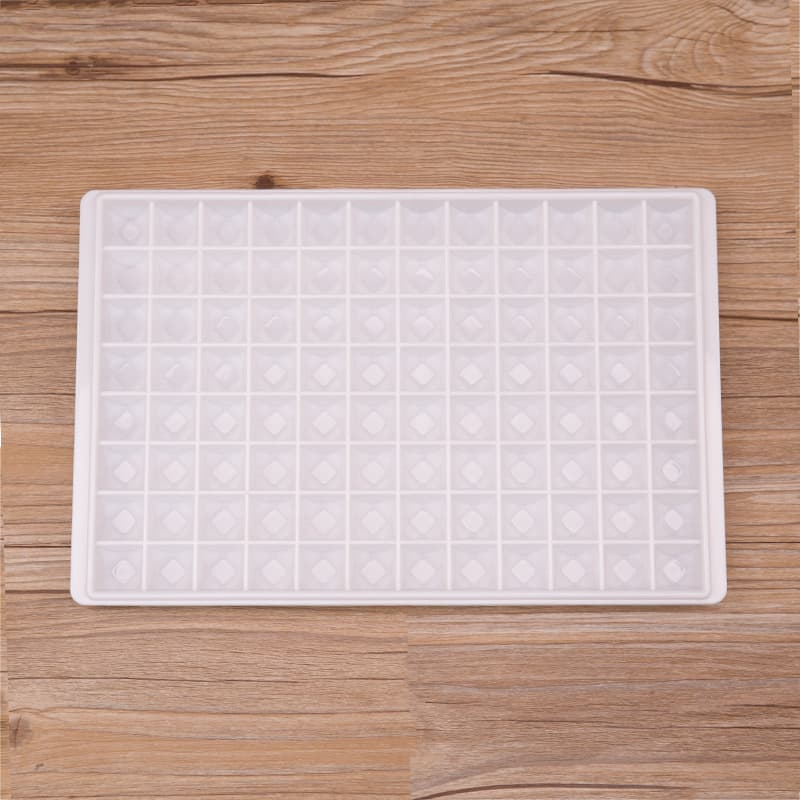 96-compartment white