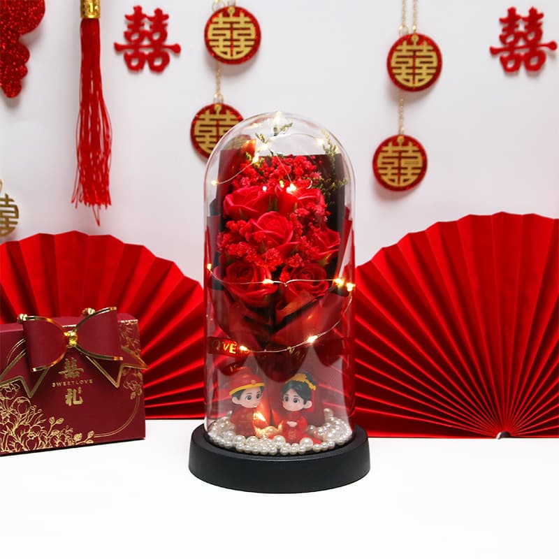 The house is full of yongxi【7 red roses】