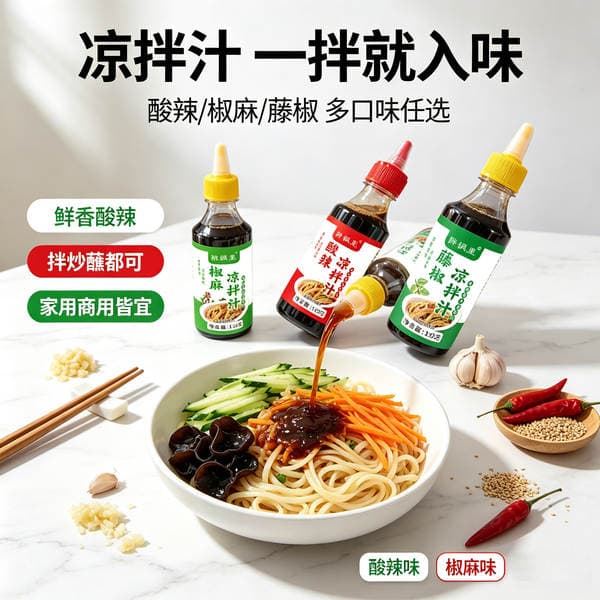 Wholesale salad dressing for home and restaurant use, fresh salad dishes, chicken feet, chicken sauce, commercial 150g salad dressing