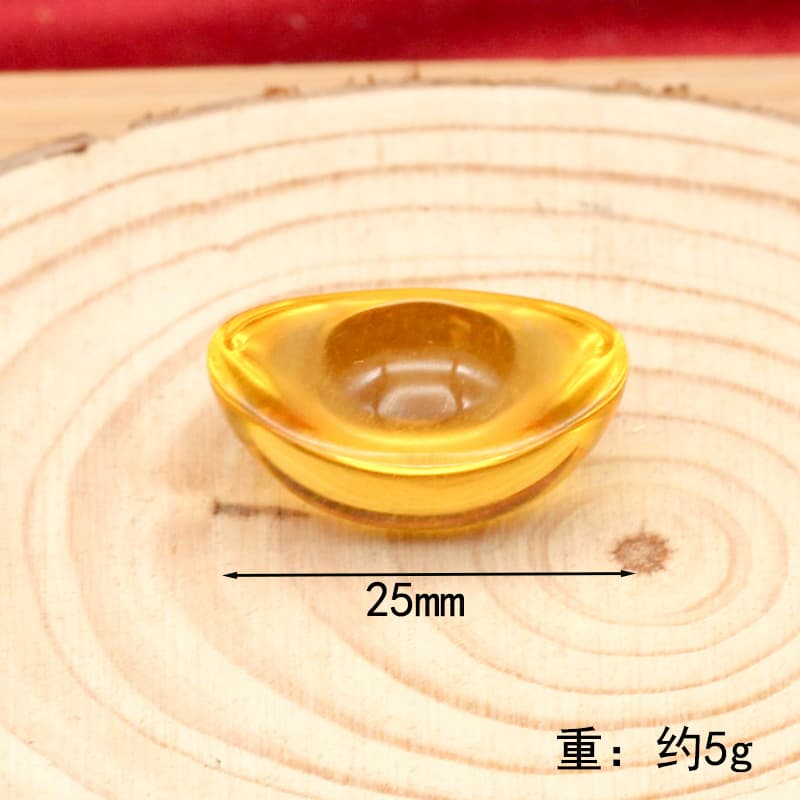 2.5cm glass ingot